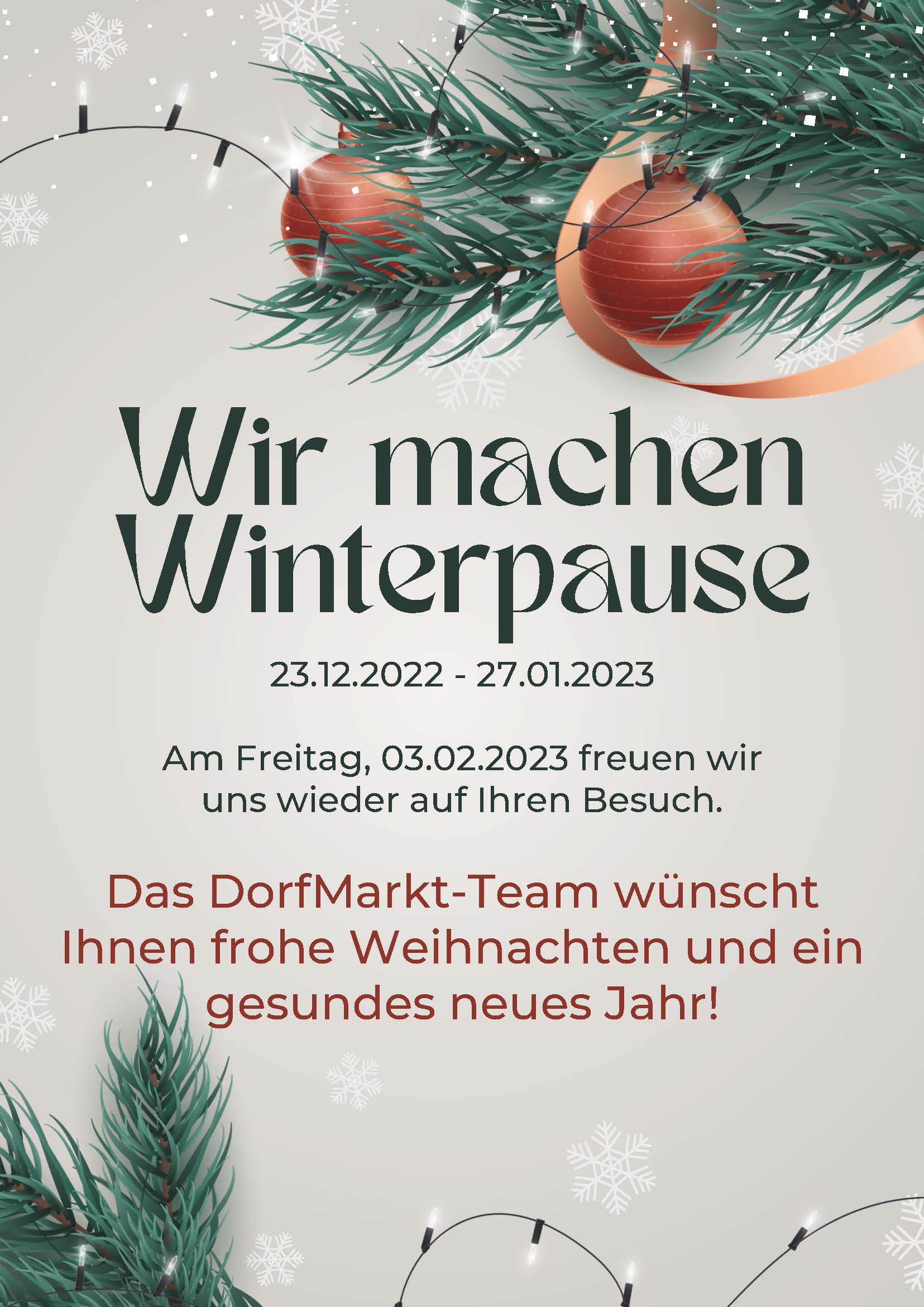 Winterpause 2022